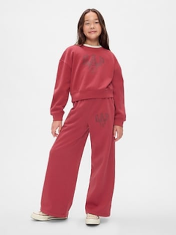 Gap × Disney Kids VintageSoft Mickey Mouse Logo Sweatpants