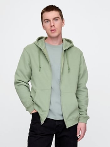 VintageSoft Zip Hoodie