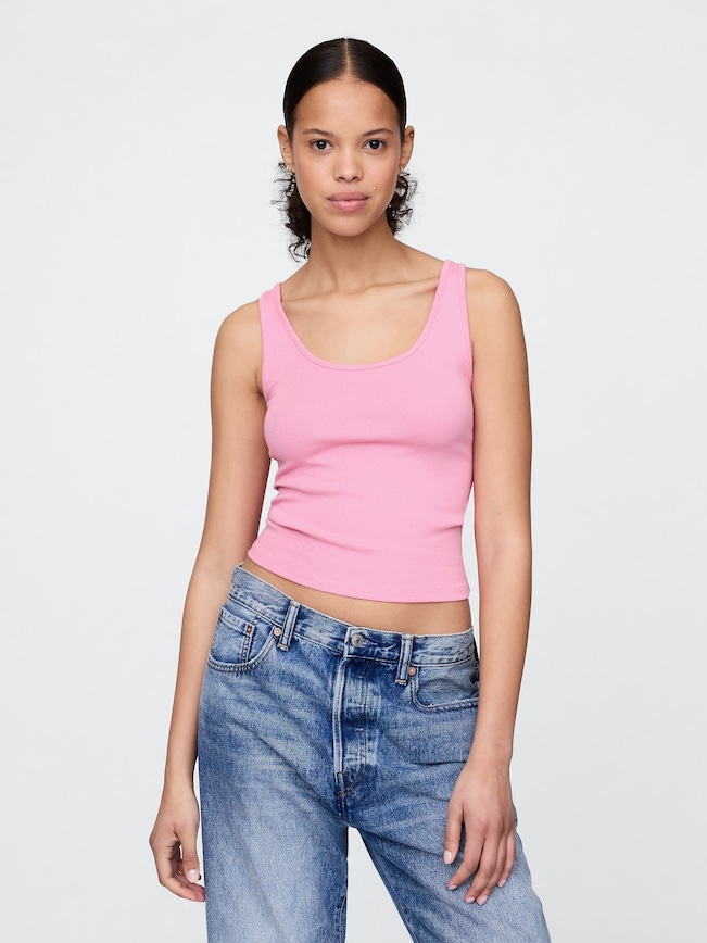 Modern Cropped Tank Top