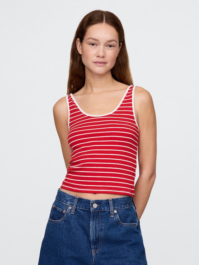 Modern Cropped Tank Top