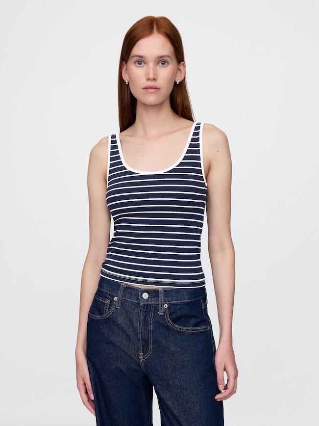 Modern Cropped Tank Top