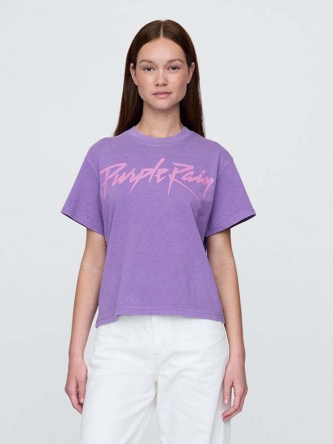 Supima® Cotton Relaxed Prince Graphic T-Shirt